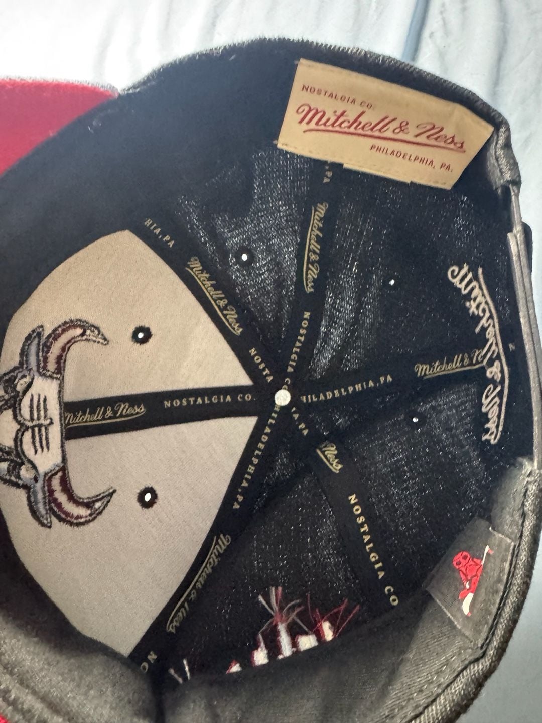 Mitchell & Ness Chicago Bulls Snapback Hat 6