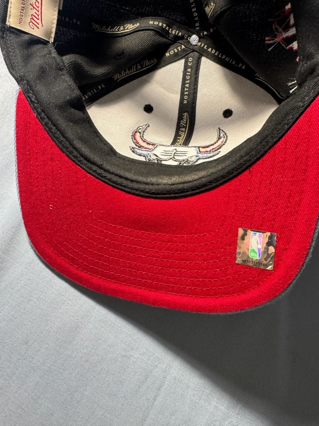 Mitchell & Ness Chicago Bulls Snapback Hat 8