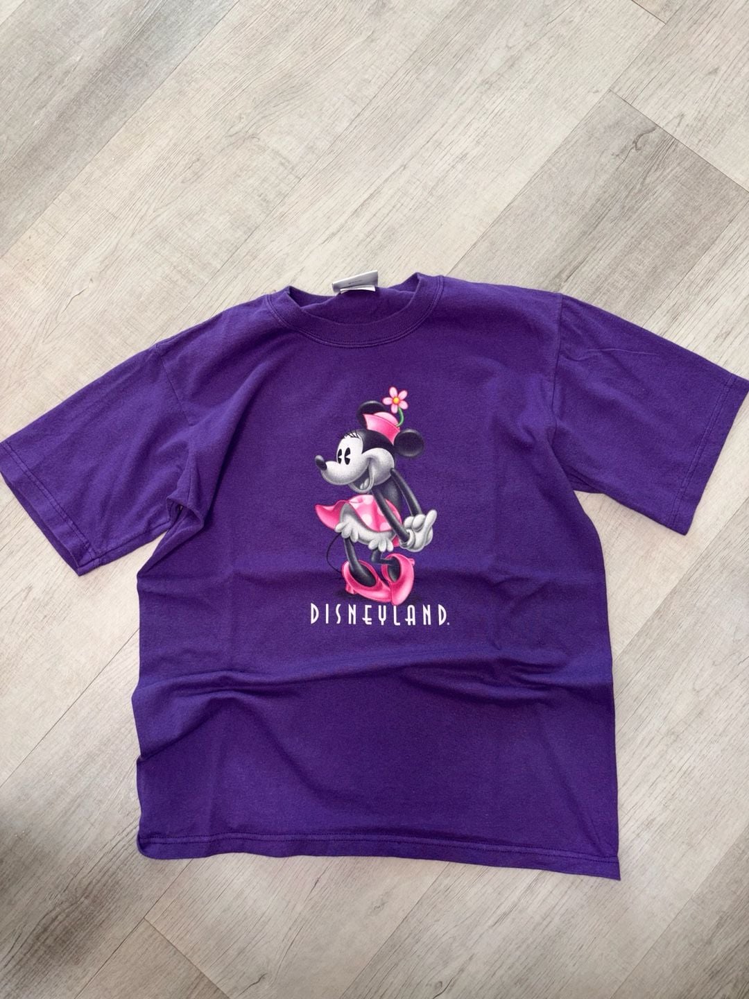 Disneyland Minnie Mouse Purple Graphic T-Shirt 1