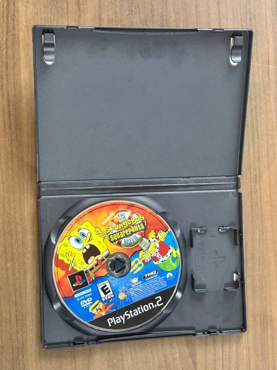 The SpongeBob SquarePants Movie Sony PlayStation 2 PS2 2004 Game Disc & Case 2