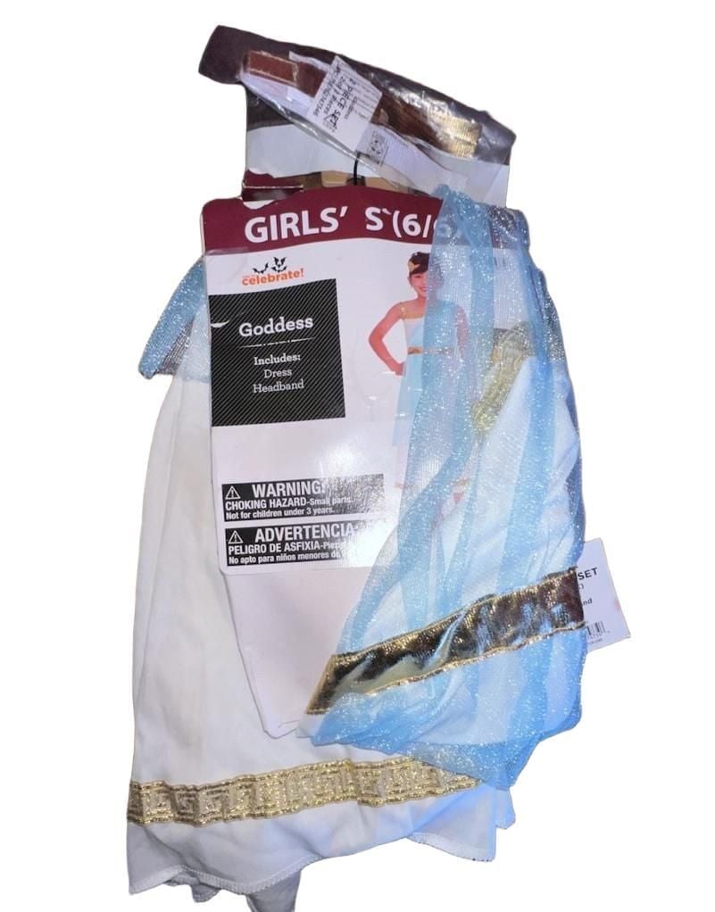 Way To Celebrate Goddess Costume Size S 6 6x 1