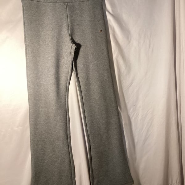 RBX Yoga Pants Size L(14/16) Gray Flare Leggings