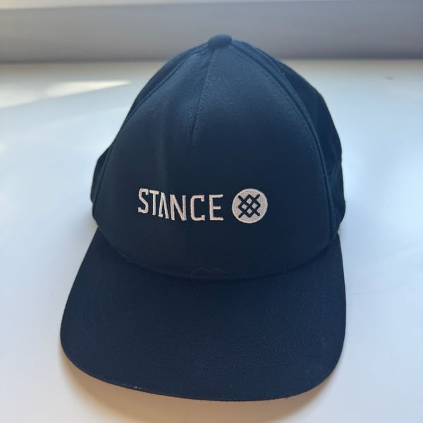 Stance Icon Snapback Hat Os/U Black Cotton