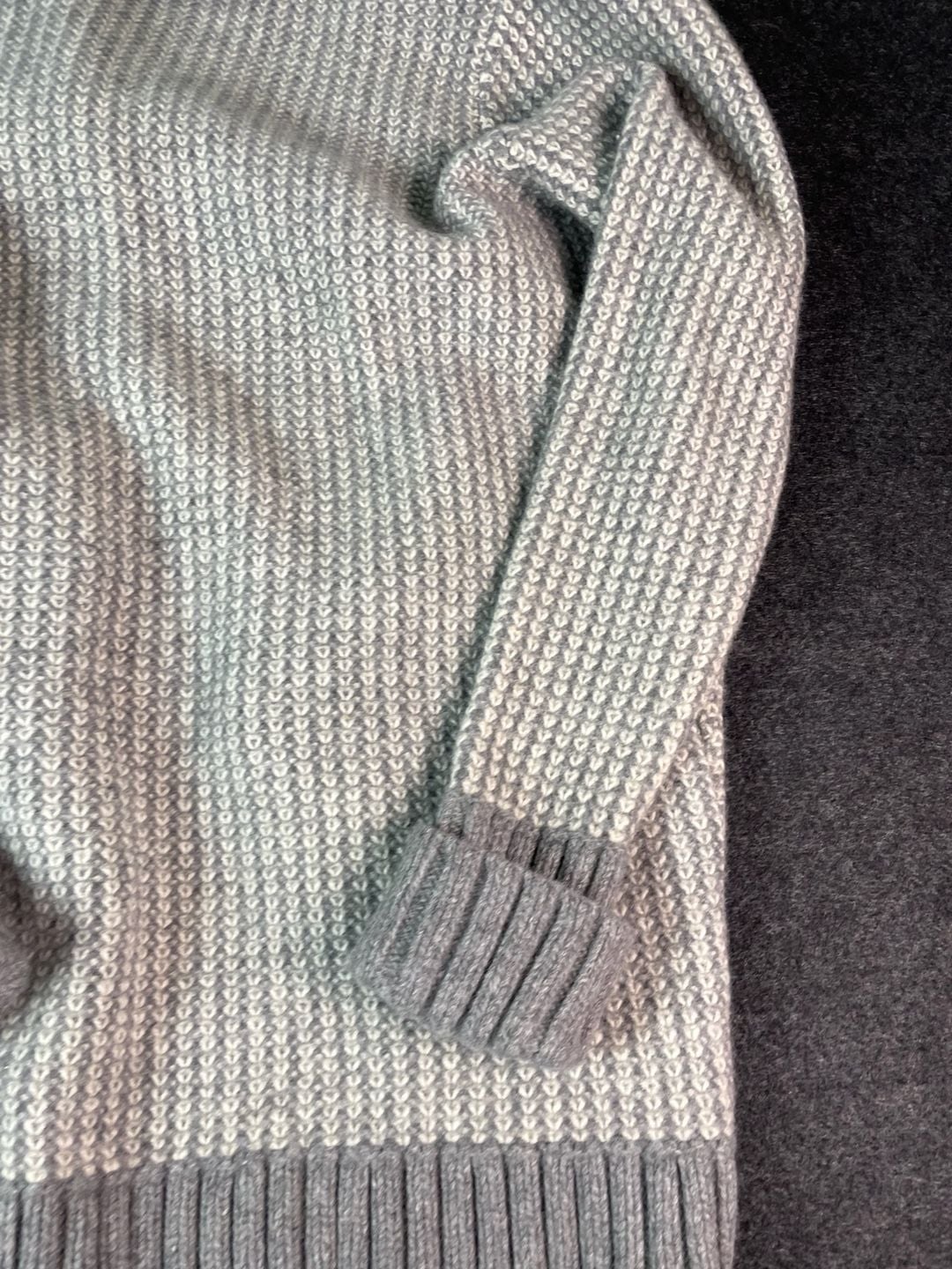 Athleta Cardigan Sweater Size XL Gray Wool Cashmere Open Front 10