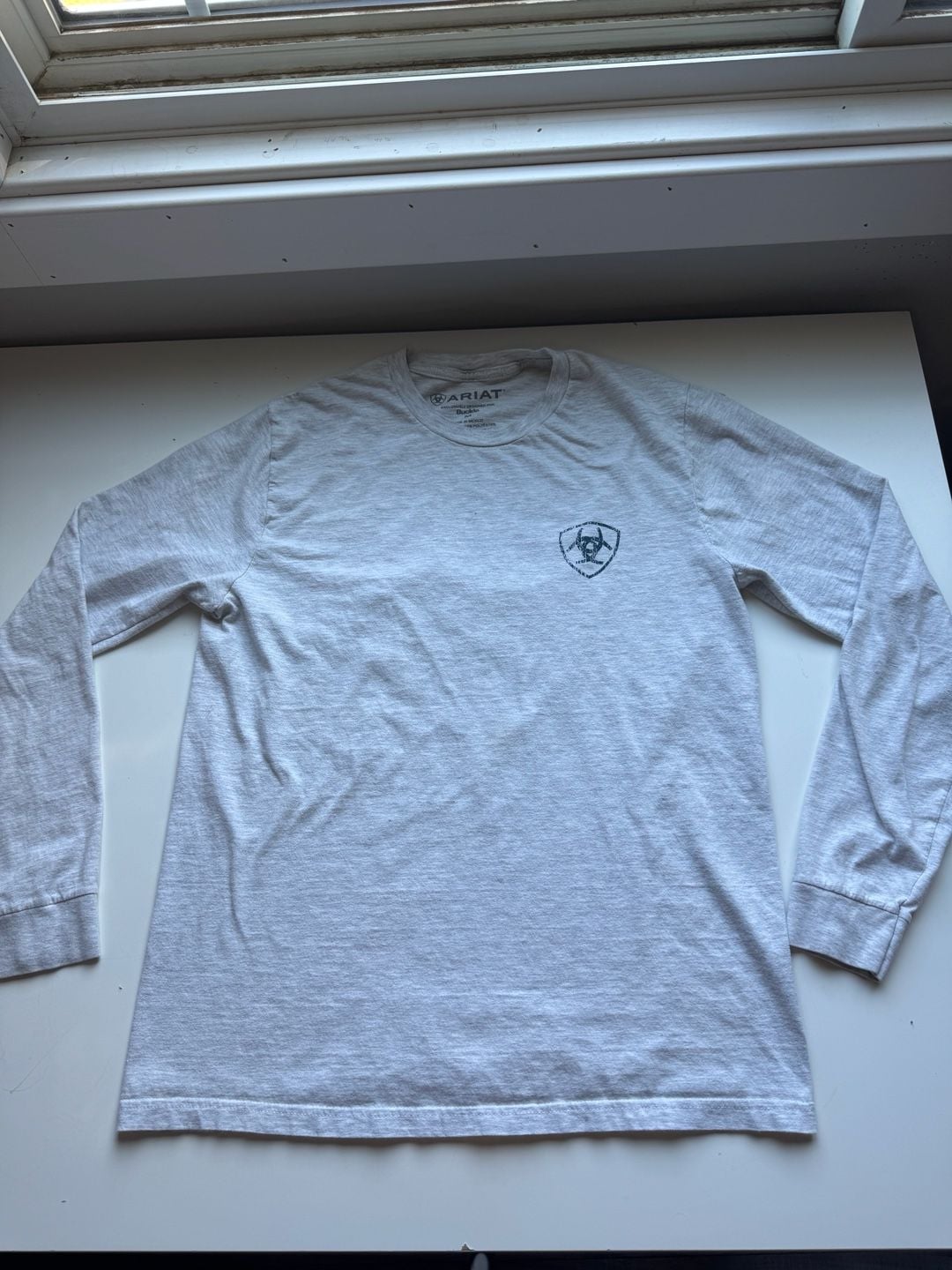 Ariat American Original Long Sleeve T-Shirt Size M 2