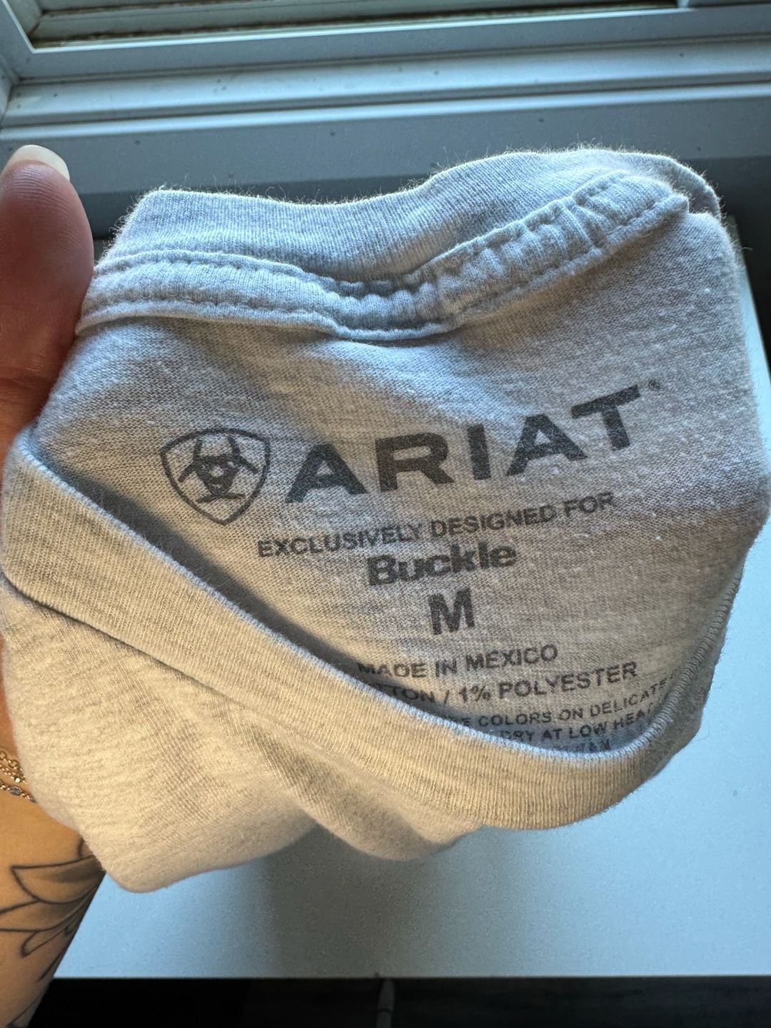 Ariat American Original Long Sleeve T-Shirt Size M 3