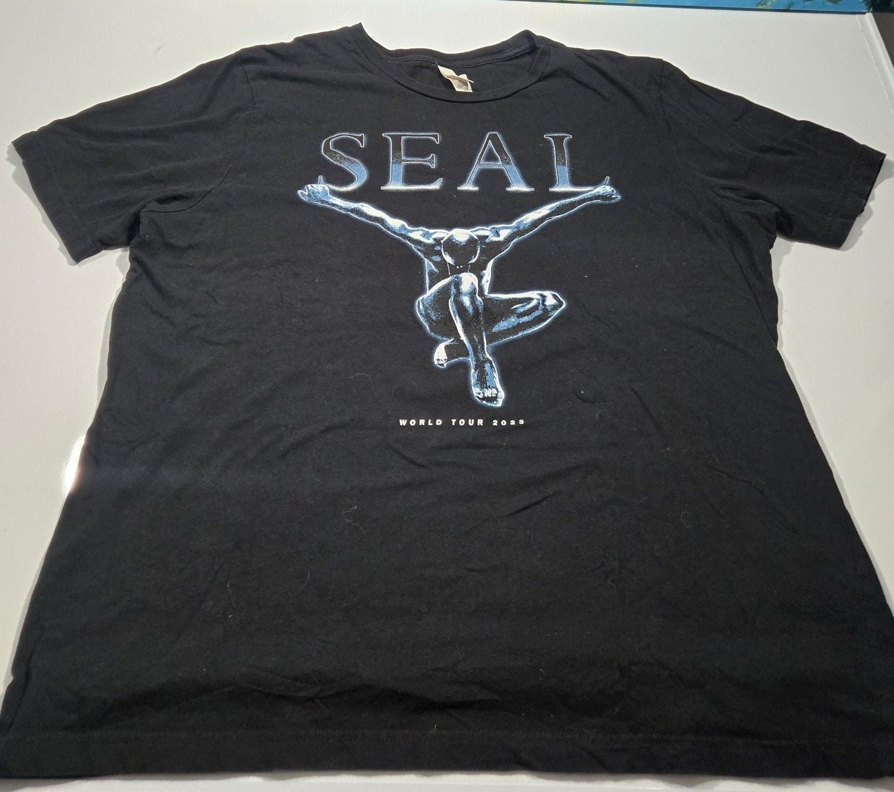 Seal World Tour 2023 Black T-Shirt - (Bella-Canvas) 2