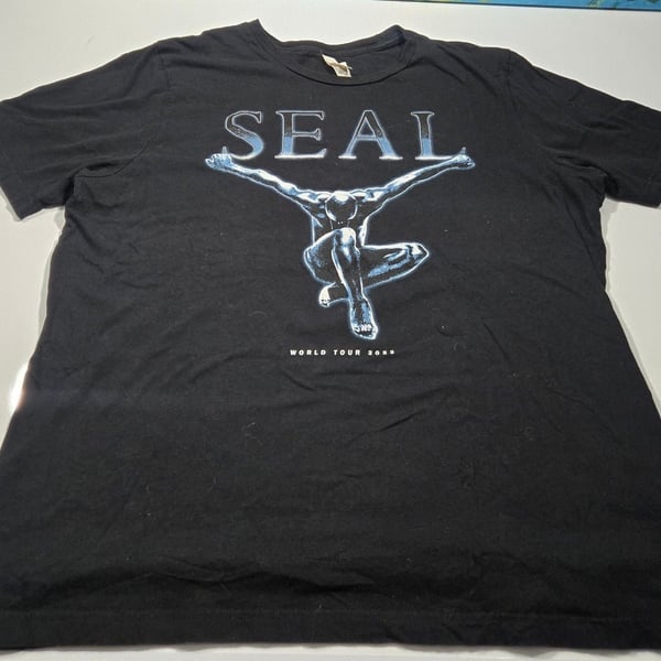 Seal World Tour 2023 Black T-Shirt - (Bella-Canvas)