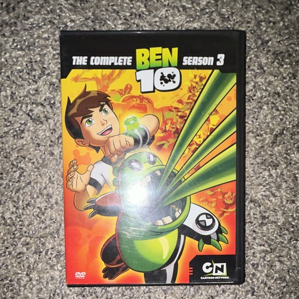 Cartoon Network Ben 10 The Complete Season 3 DVD