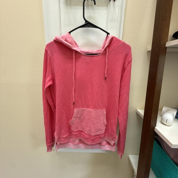 American Eagle Outfitters Hoodie Size XS Pink Pullover Sweatshirt