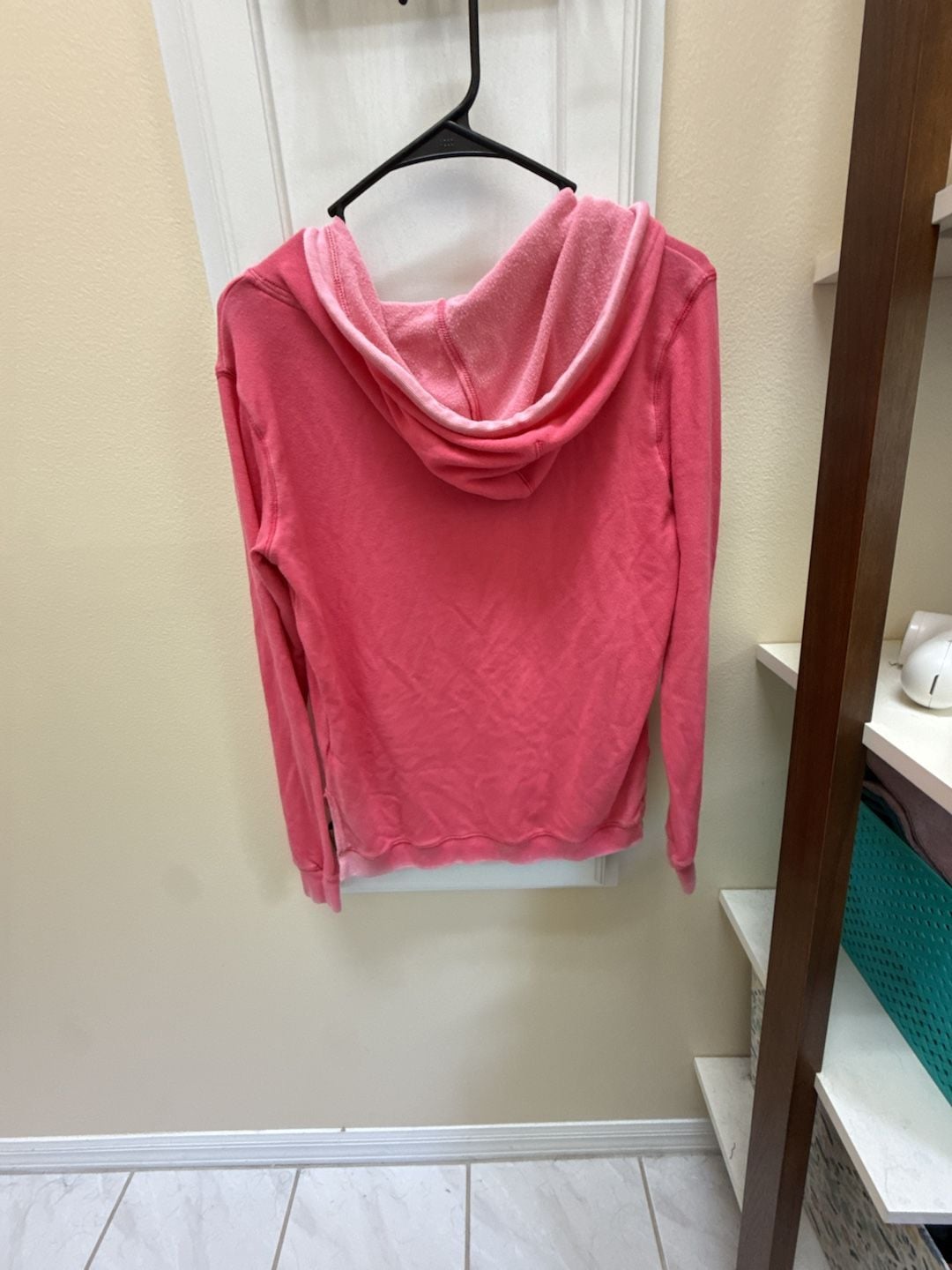 American Eagle Outfitters Hoodie Size XS Pink Pullover Sweatshirt 5