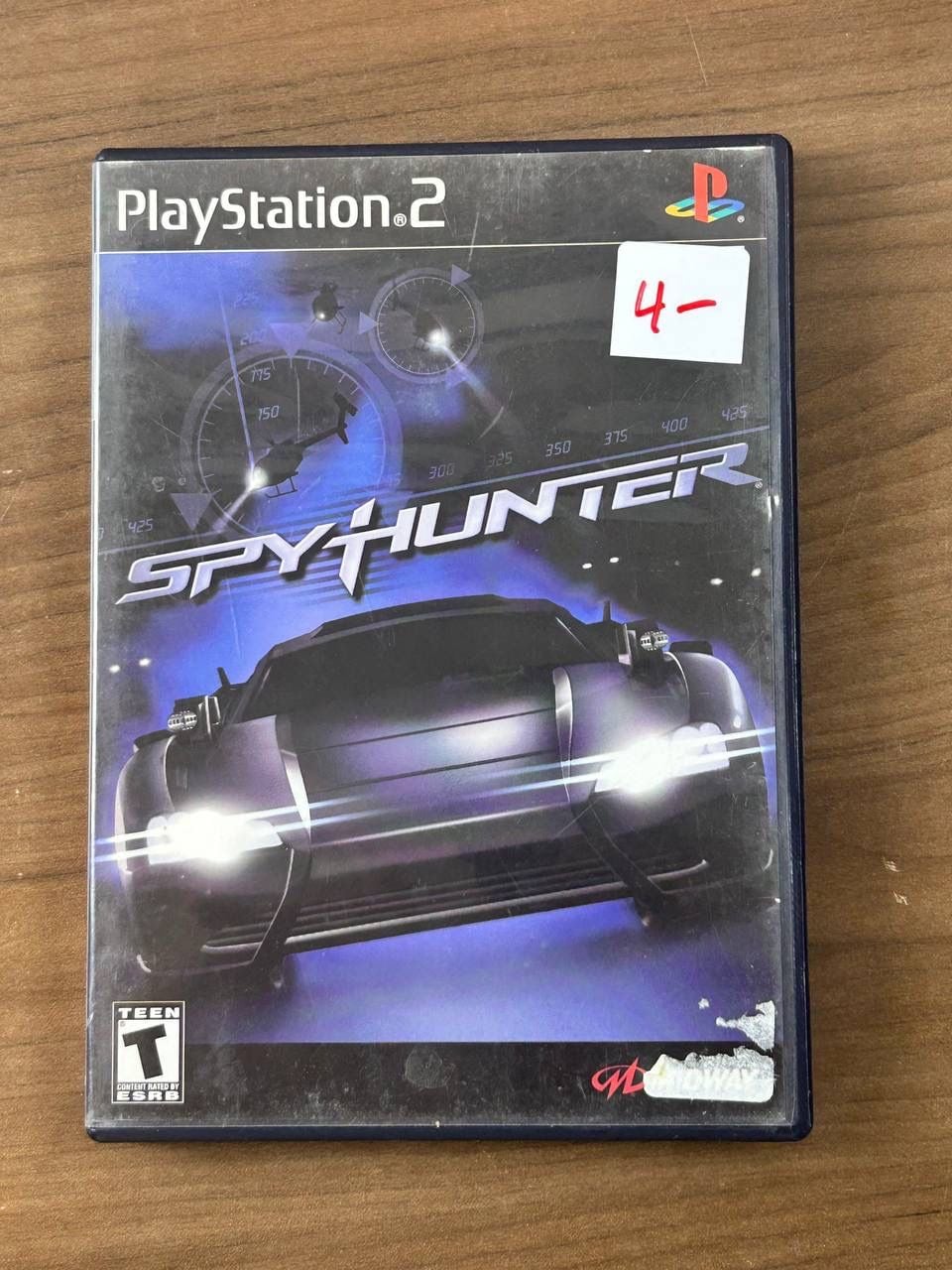 Spy Hunter Sony PlayStation 2 PS2 2001 Black Label Complete CIB w/ Manual 1