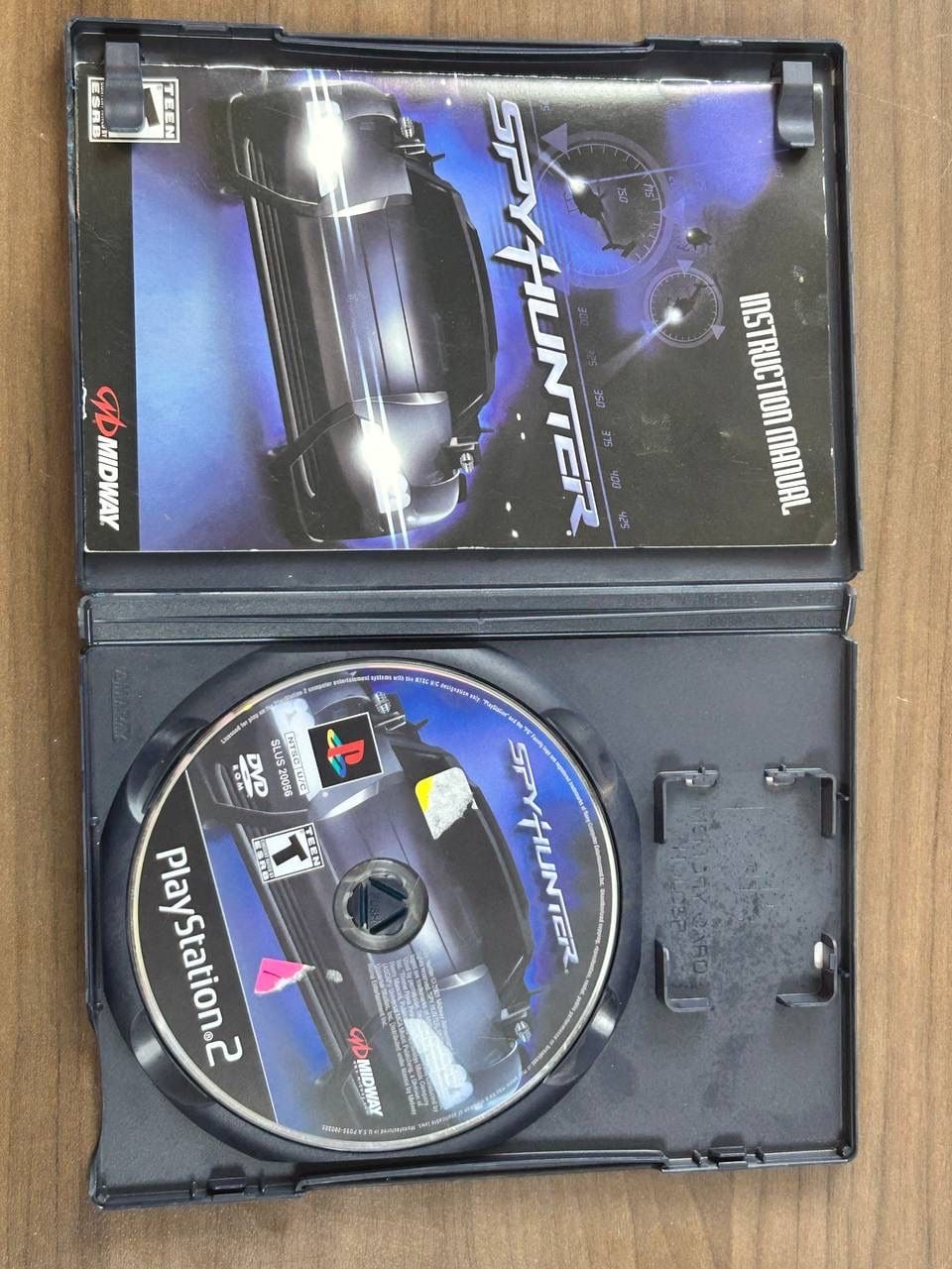 Spy Hunter Sony PlayStation 2 PS2 2001 Black Label Complete CIB w/ Manual 2