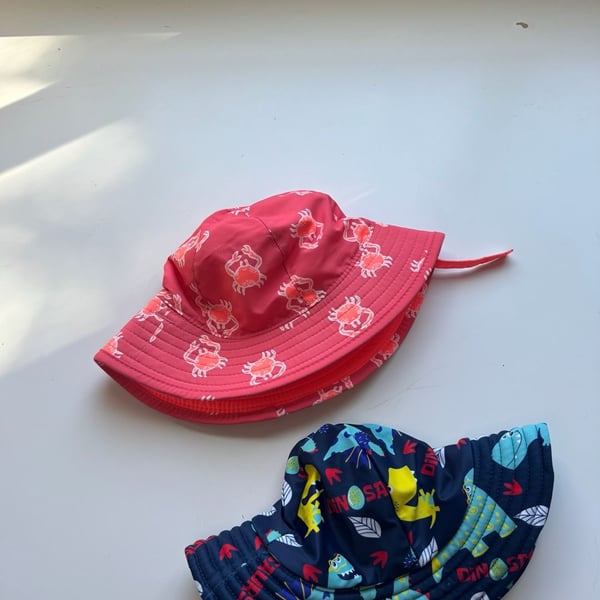 Real Kids and Cat n Jack Sun Hat Size 3T Lot of 2