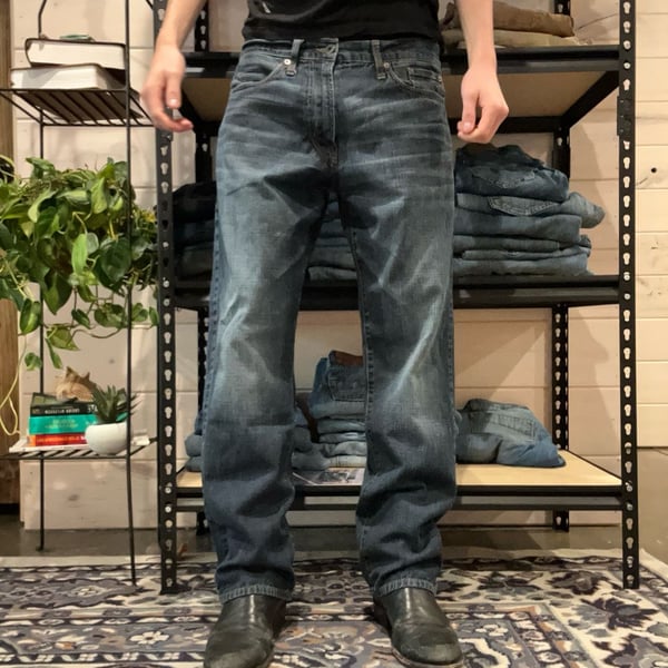 American Eagle Outfitters Relaxed Jeans 33x32 Dark Wash Denim