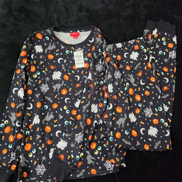 Holiday Lane Halloween Toss Women's Pajama Set Size X-Small