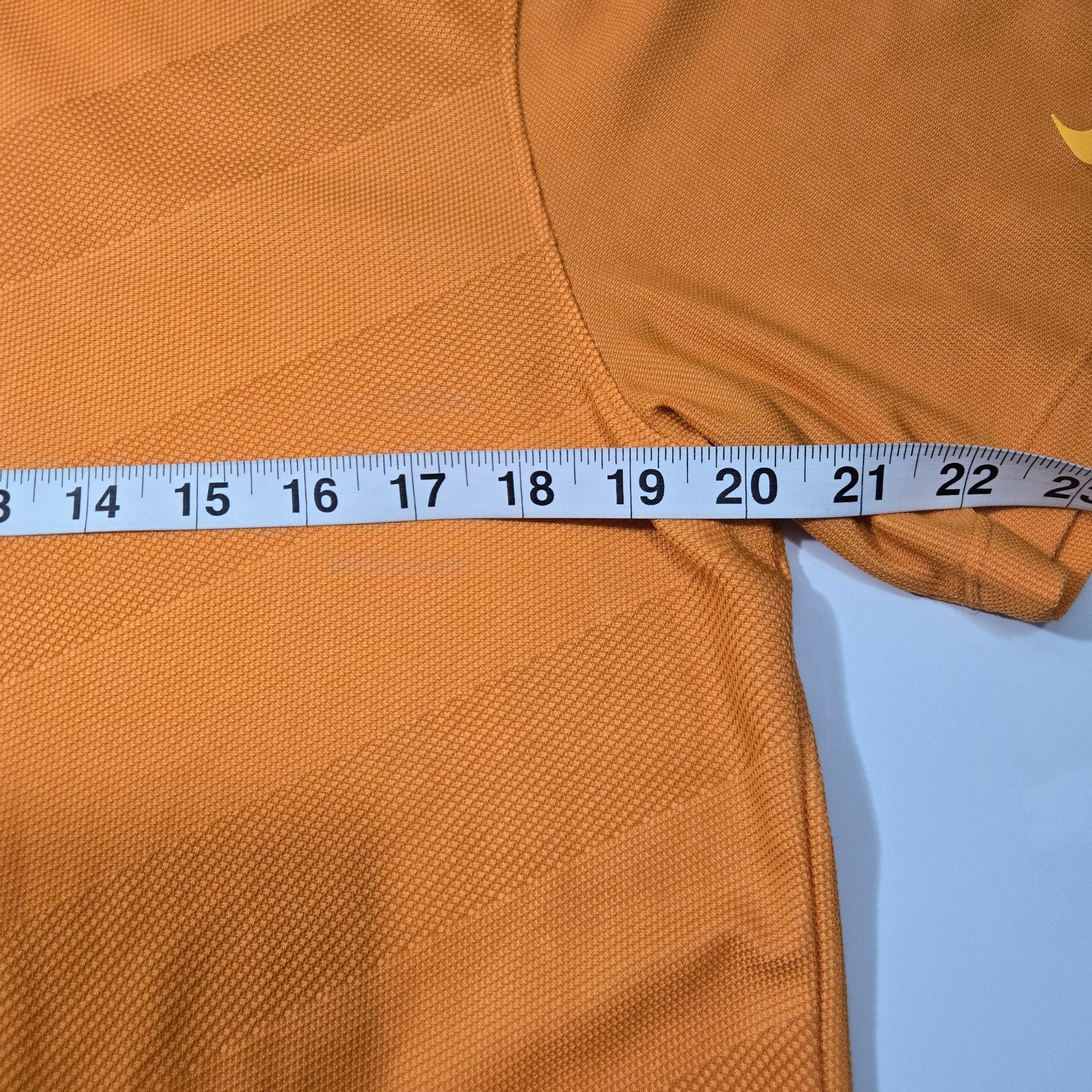 Nike Tiger Woods Collection Polo Shirt Size M Orange Golf Dri-FIT 5