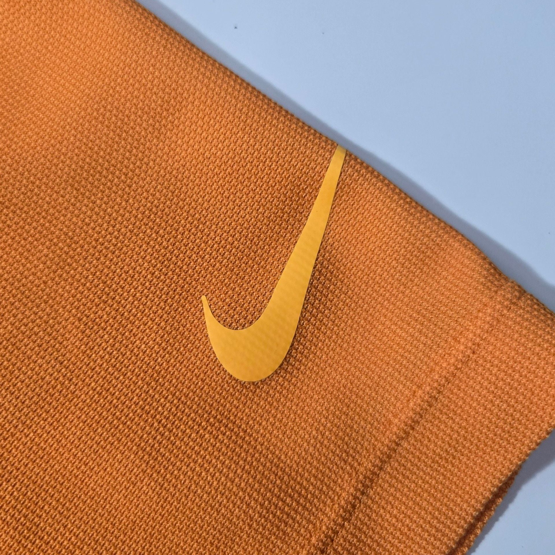 Nike Tiger Woods Collection Polo Shirt Size M Orange Golf Dri-FIT 4