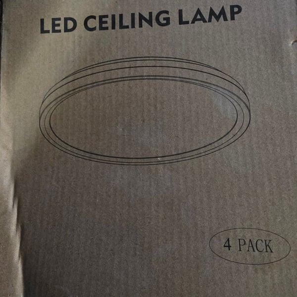 Slochi SKCL-180 7 Inch LED Ceiling Light 2 Pack