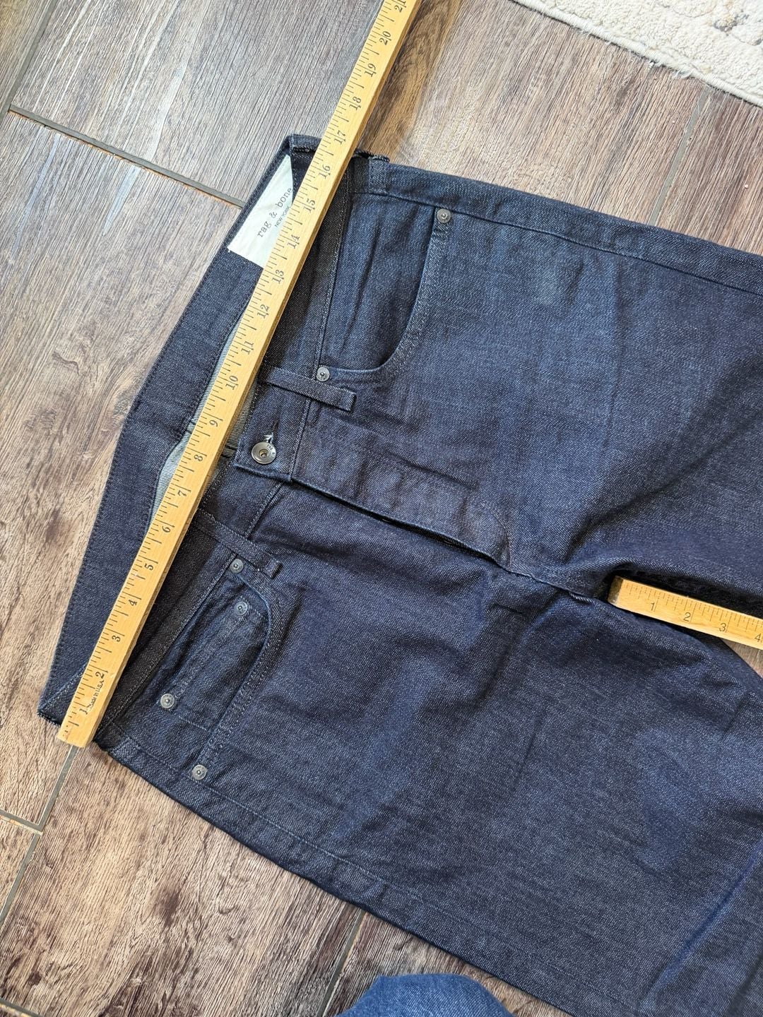 Rag & Bone Fit 2 Slim Jeans Dark Indigo Denim 9