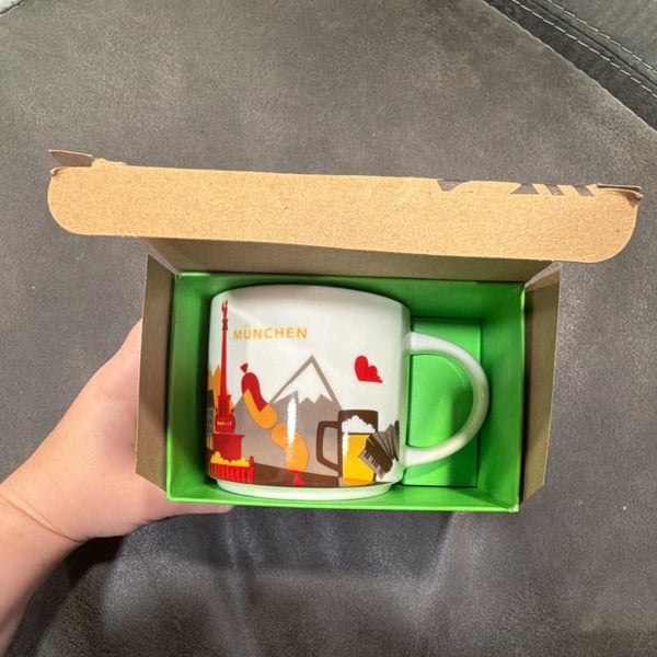 Starbucks You Are Here Munich Mug 14 Oz New in Box