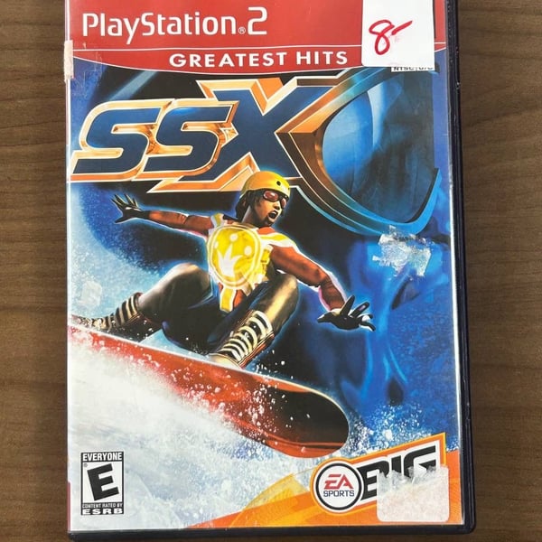 SSX Greatest Hits Sony PlayStation 2 PS2 2000 Game Disc & Case No Manual