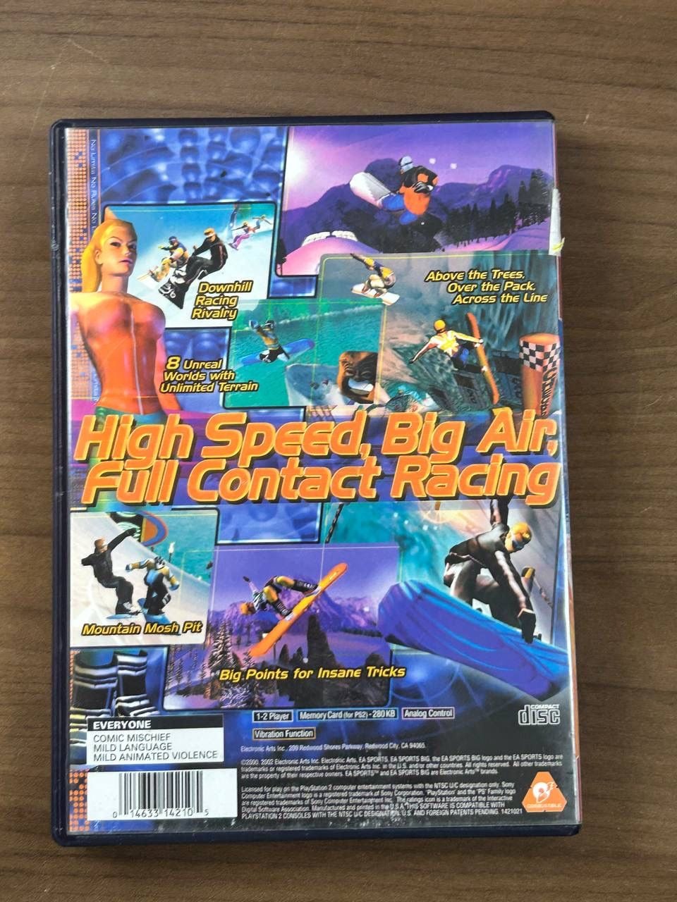 SSX Greatest Hits Sony PlayStation 2 PS2 2000 Game Disc & Case No Manual 3