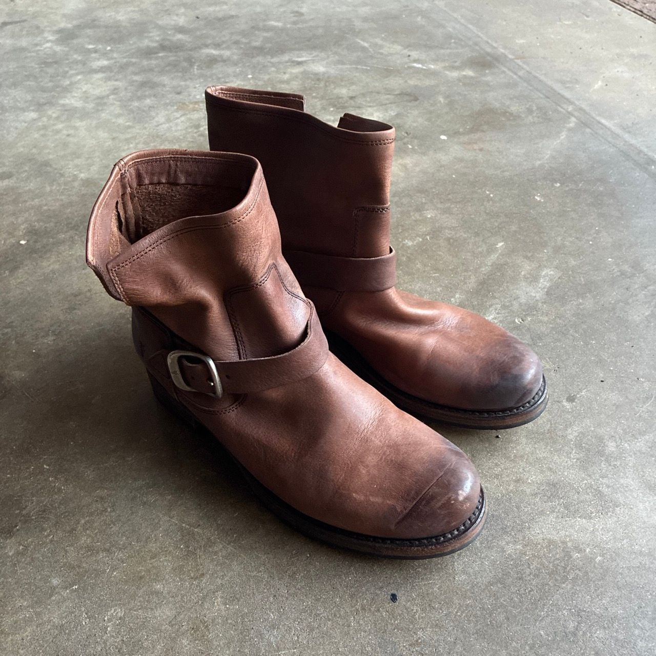 Frye Veronica Bootie Size 9.5B Brown Leather Ankle Boots 3