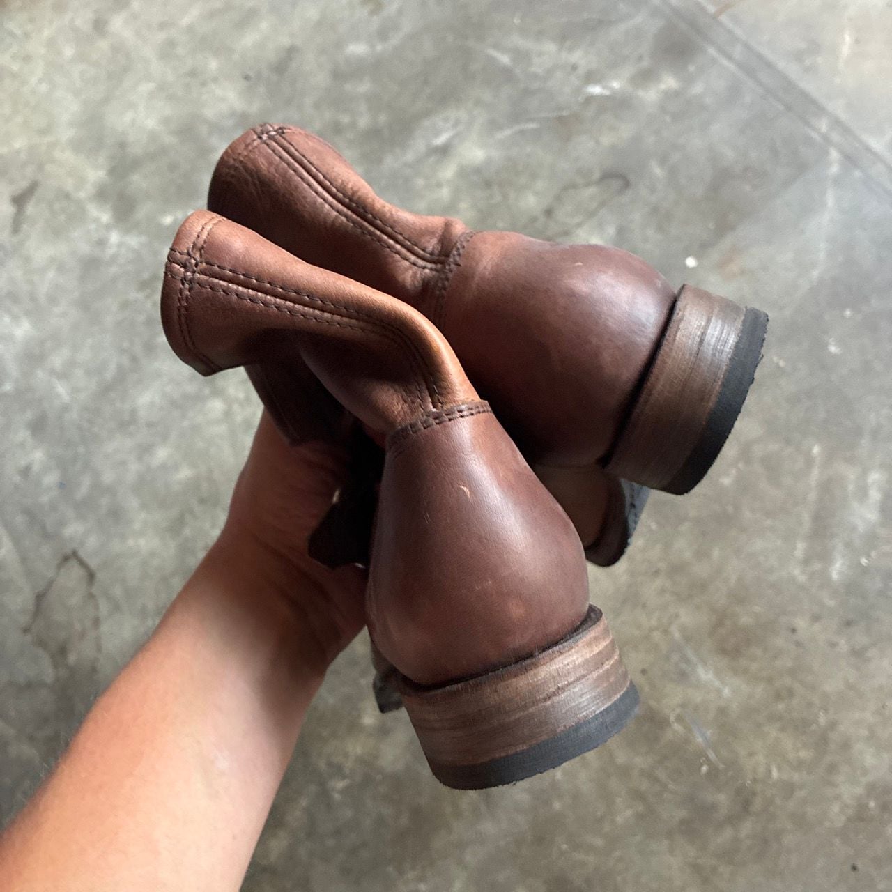 Frye Veronica Bootie Size 9.5B Brown Leather Ankle Boots 5