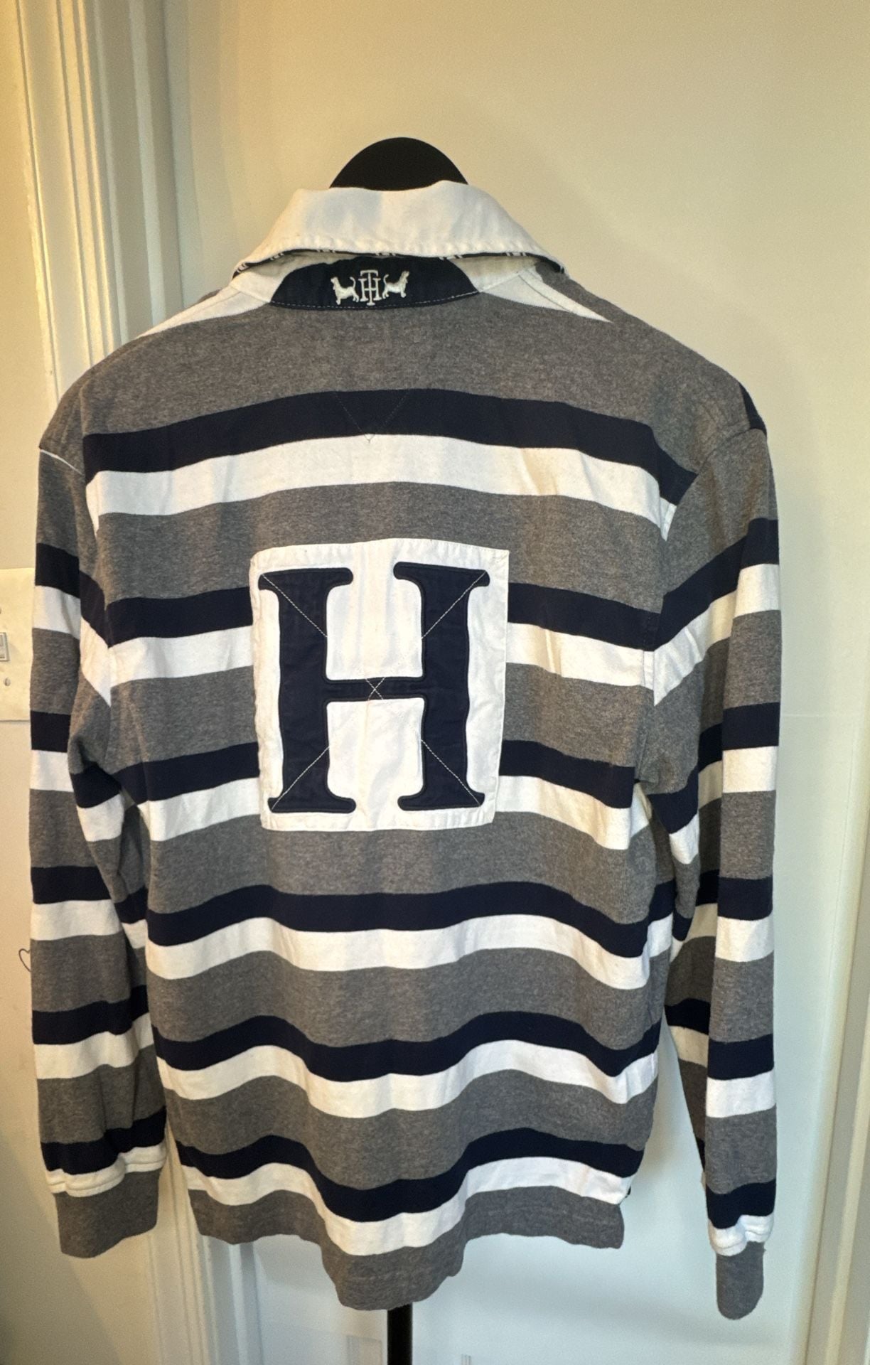 Tommy Hilfiger Rugby Shirt Size S Striped 4