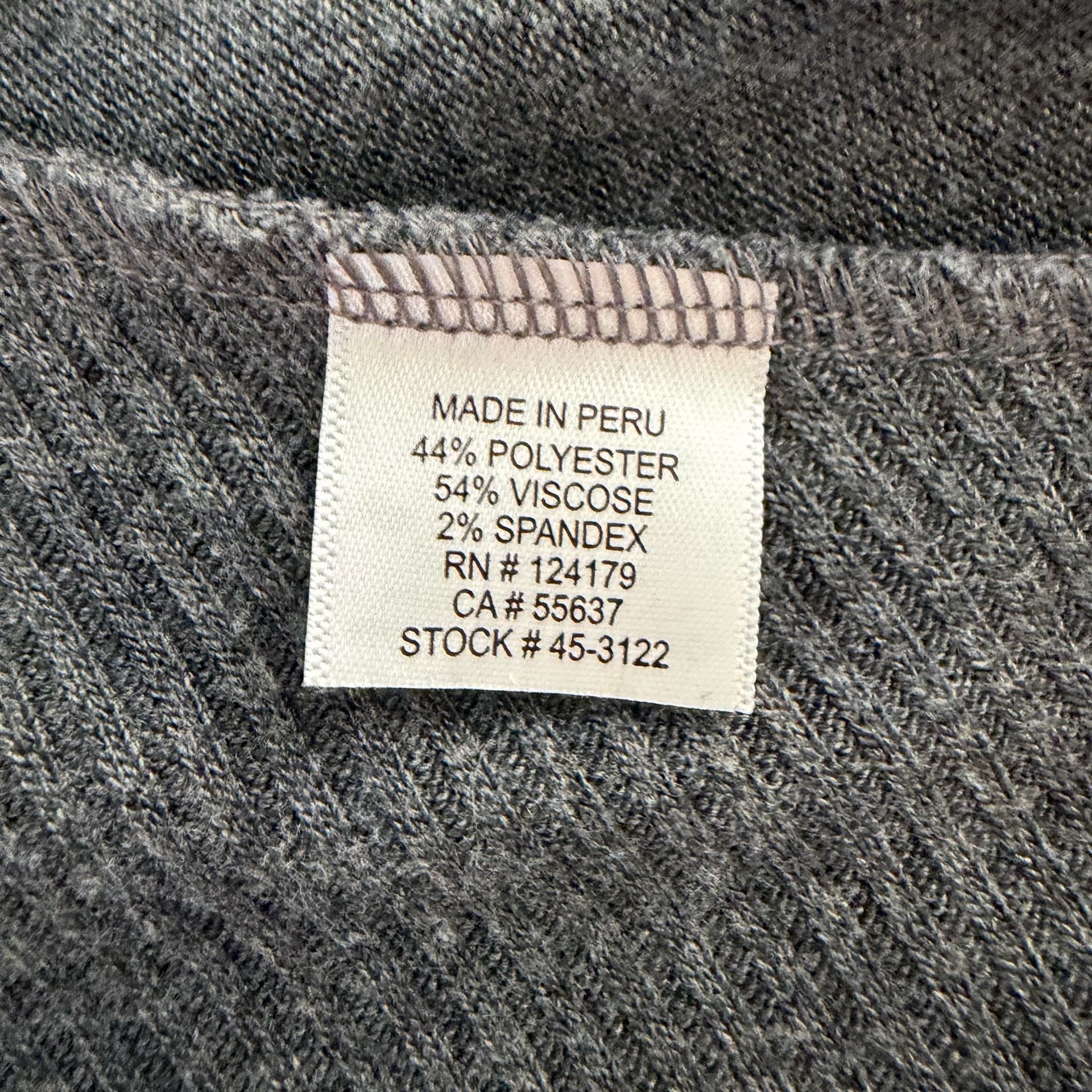 Johnston & Murphy Cardigan Size M Gray Open Front Sweater 7