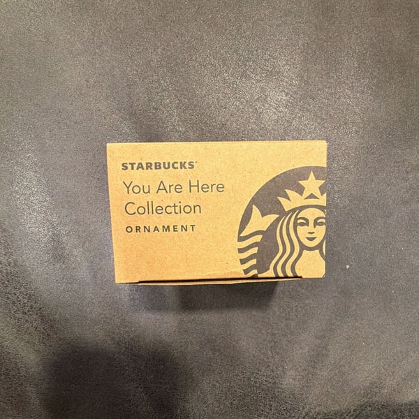 Starbucks Germany You Are Here Ornament 2 FL OZ