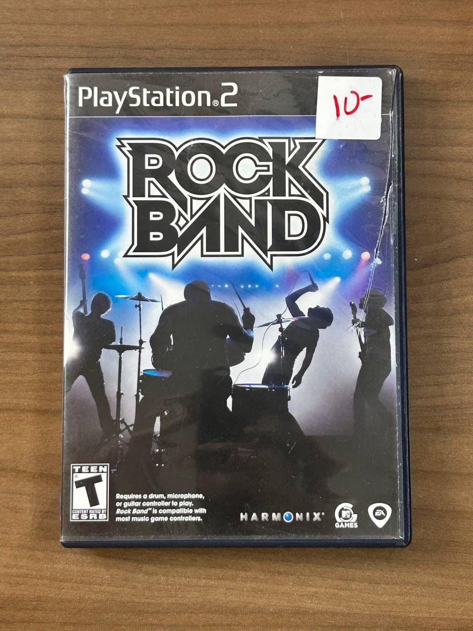 Rock Band Sony PlayStation 2 PS2 2007 Complete CIB Game Disc Manual 1