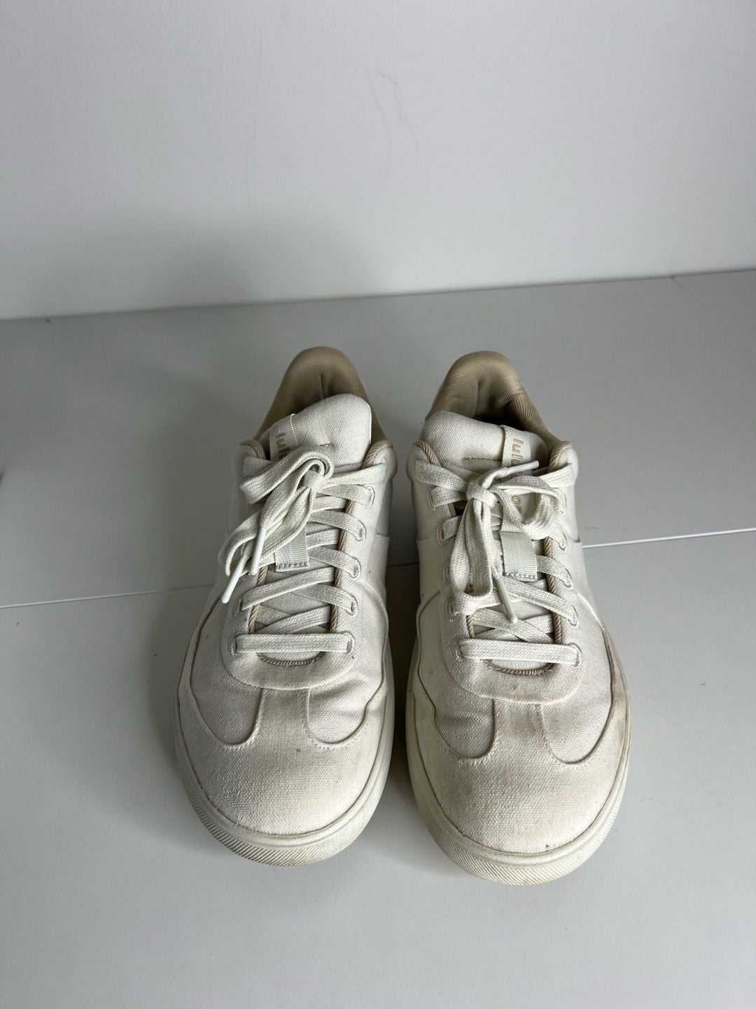 Lululemon M Canvas Cityverse Sneaker Size 8.5 Bone Canvas 3