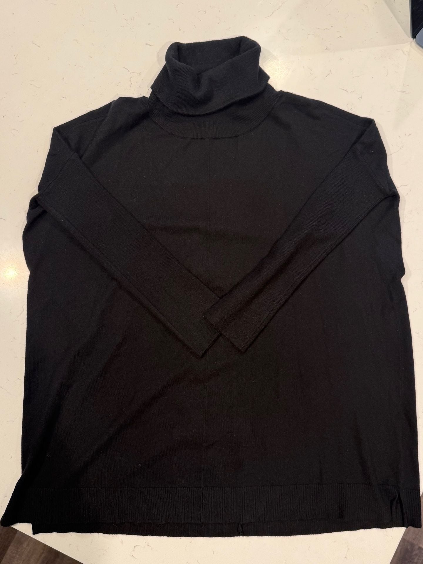 BB Dakota Steve Madden Turtleneck Sweater Size S Black 2