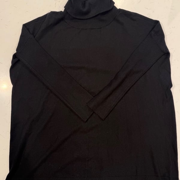 BB Dakota Steve Madden Turtleneck Sweater Size S Black