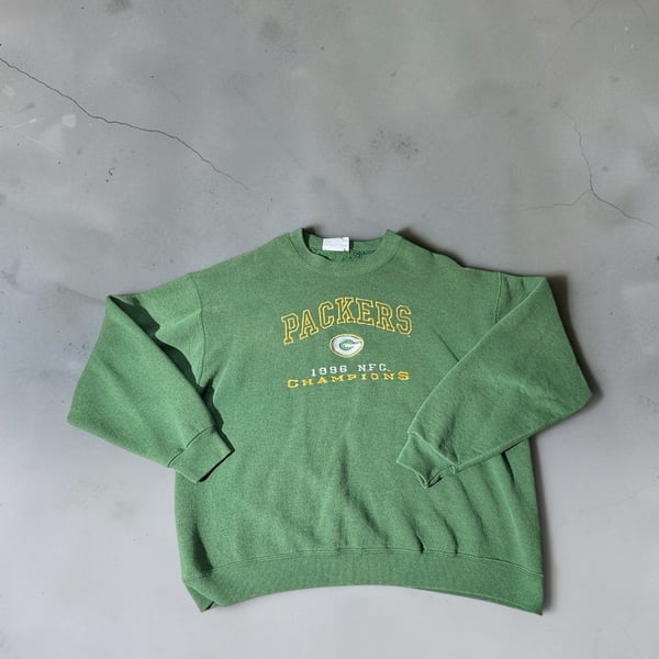 Lee Sport Green Bay Packers 1996 NFC Champions Sweatshirt XL