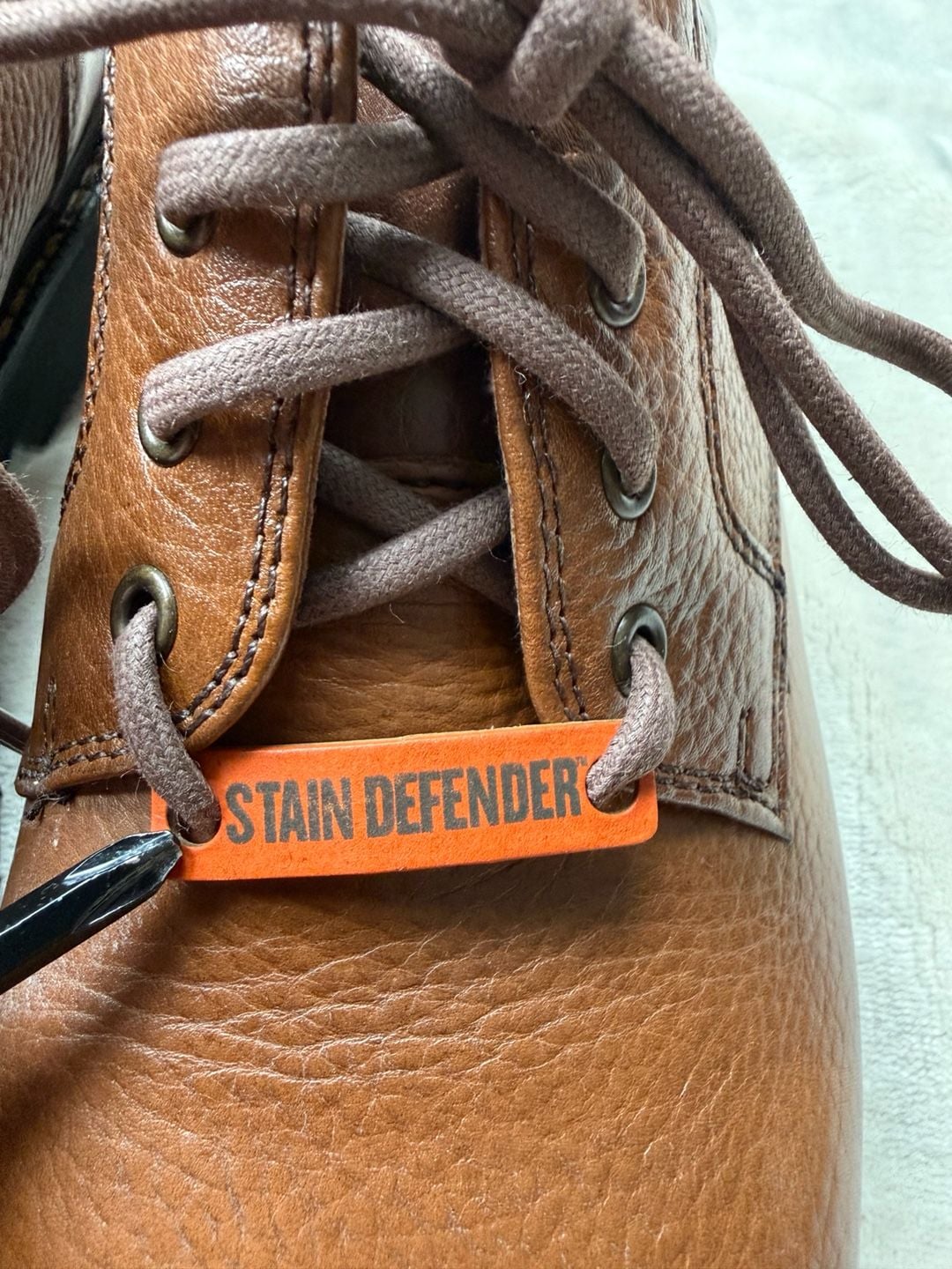 Dockers 2000โs stain defender Casual Oxford Shoes Brown Leather Size 8.5 8