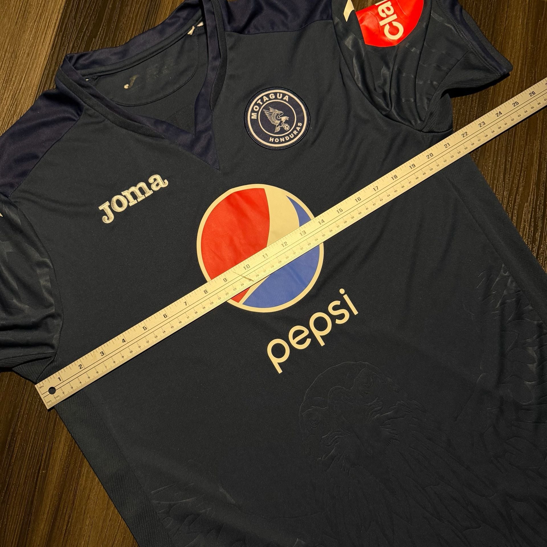 Joma Motagua Home Soccer Jersey Men's Size S Blue Pepsi Diunsa 6