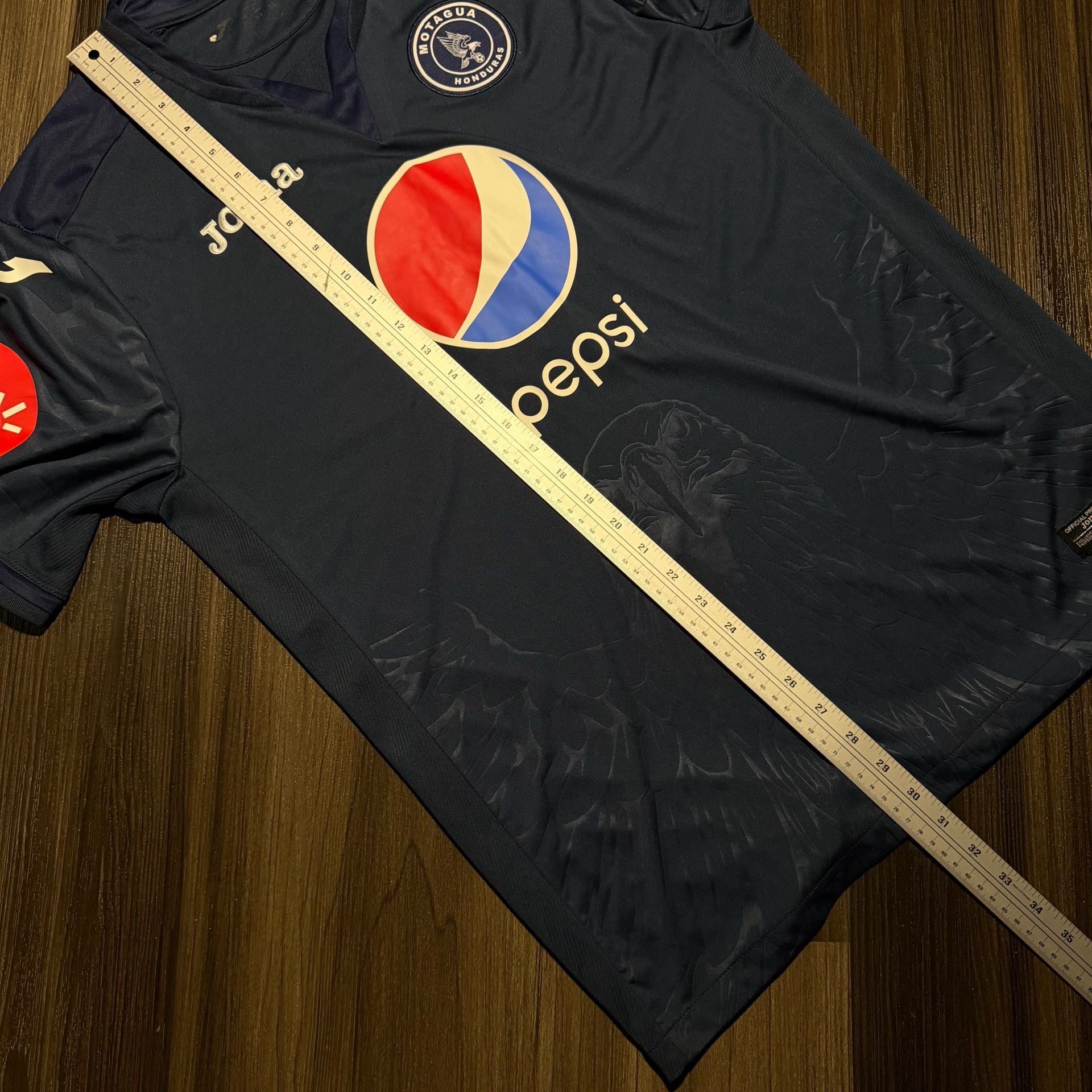 Joma Motagua Home Soccer Jersey Men's Size S Blue Pepsi Diunsa 7