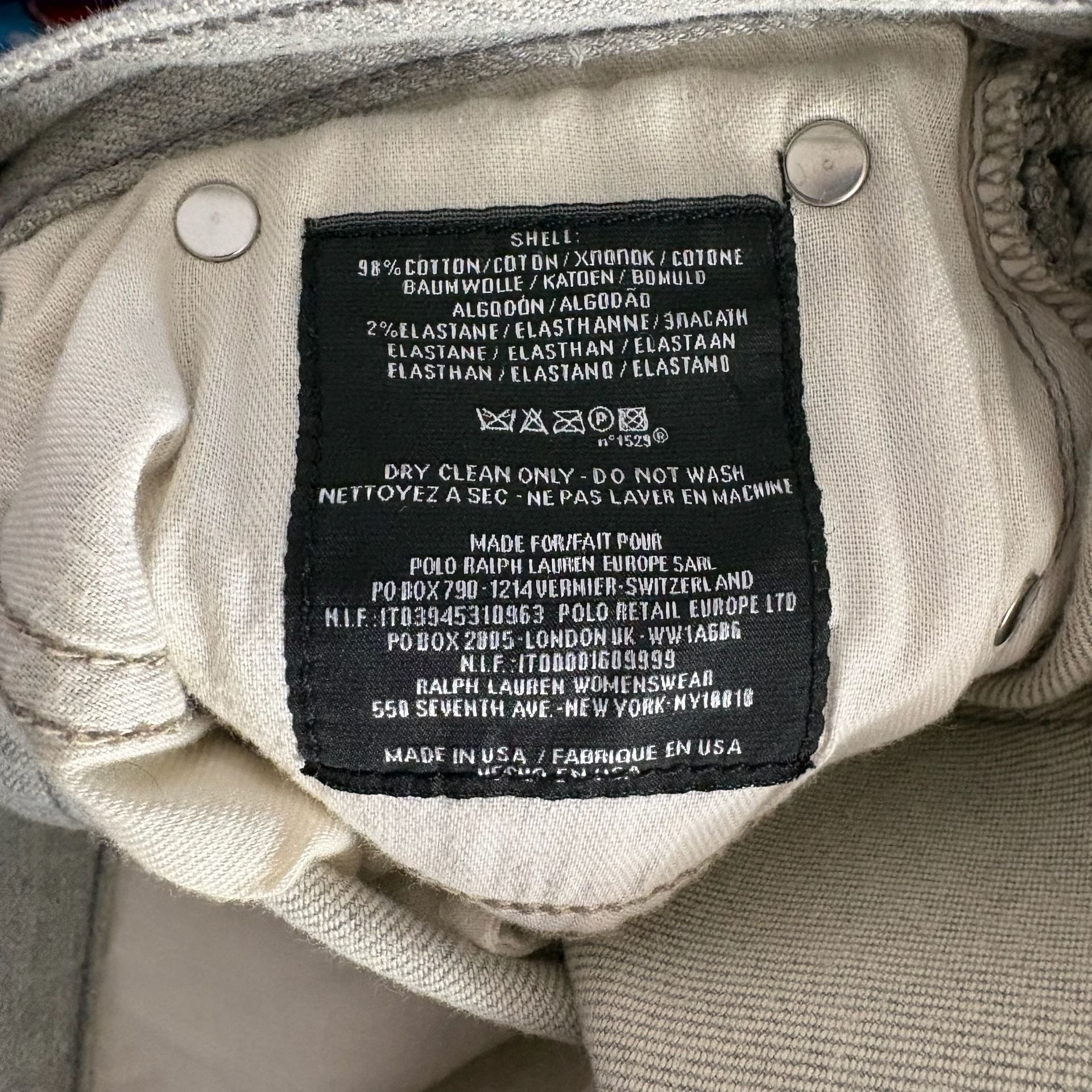 Ralph Lauren 867 Jeans Size 29 Grey Bootcut 9