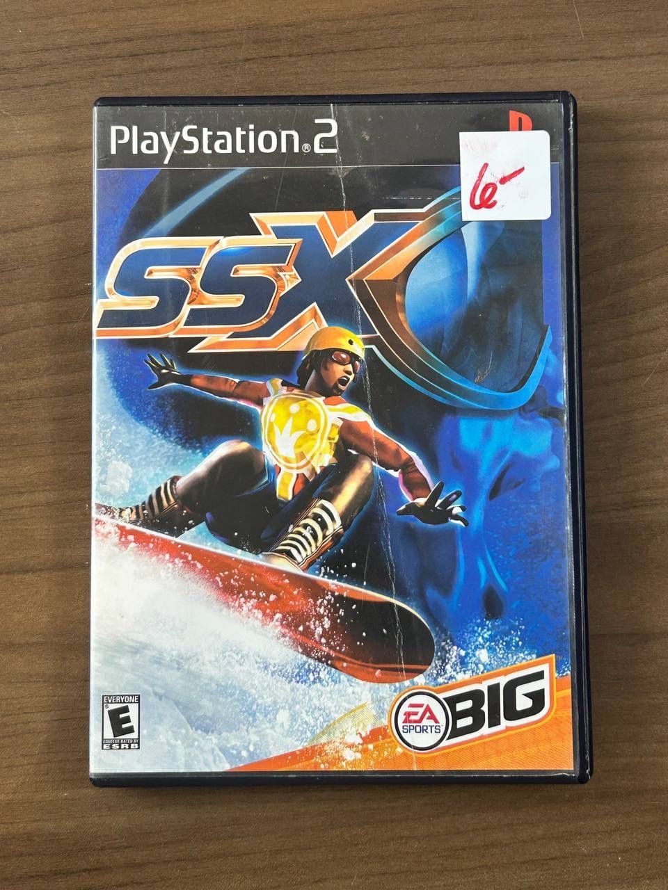 SSX Sony PlayStation 2 PS2 2000 Black Label Complete CIB Game w/ Manual 1