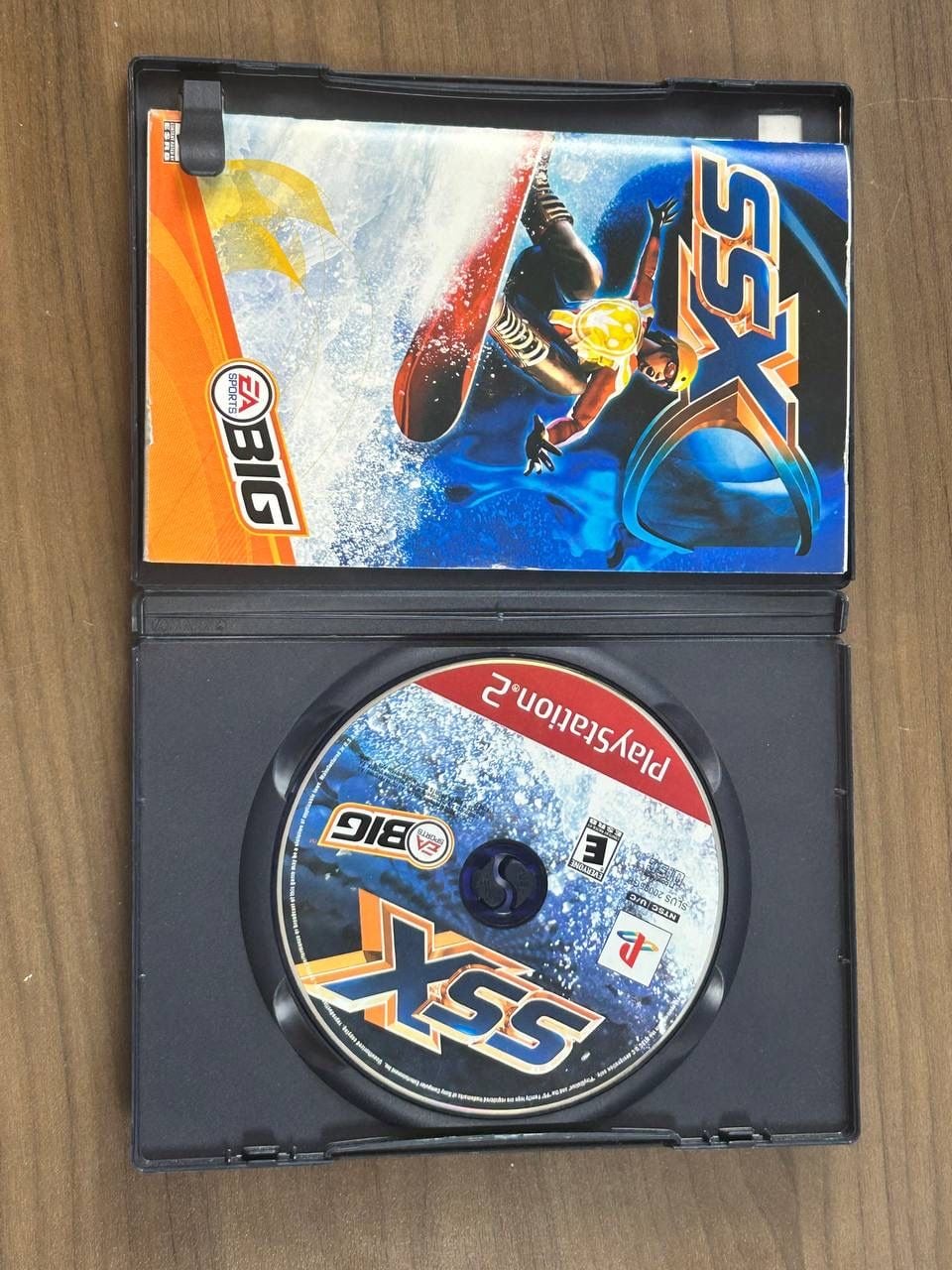 SSX Sony PlayStation 2 PS2 2000 Black Label Complete CIB Game w/ Manual 2
