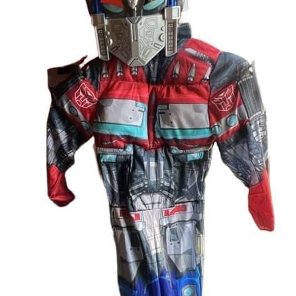 Transformers Optimus Prime Costume Size 6/7 2 Piece