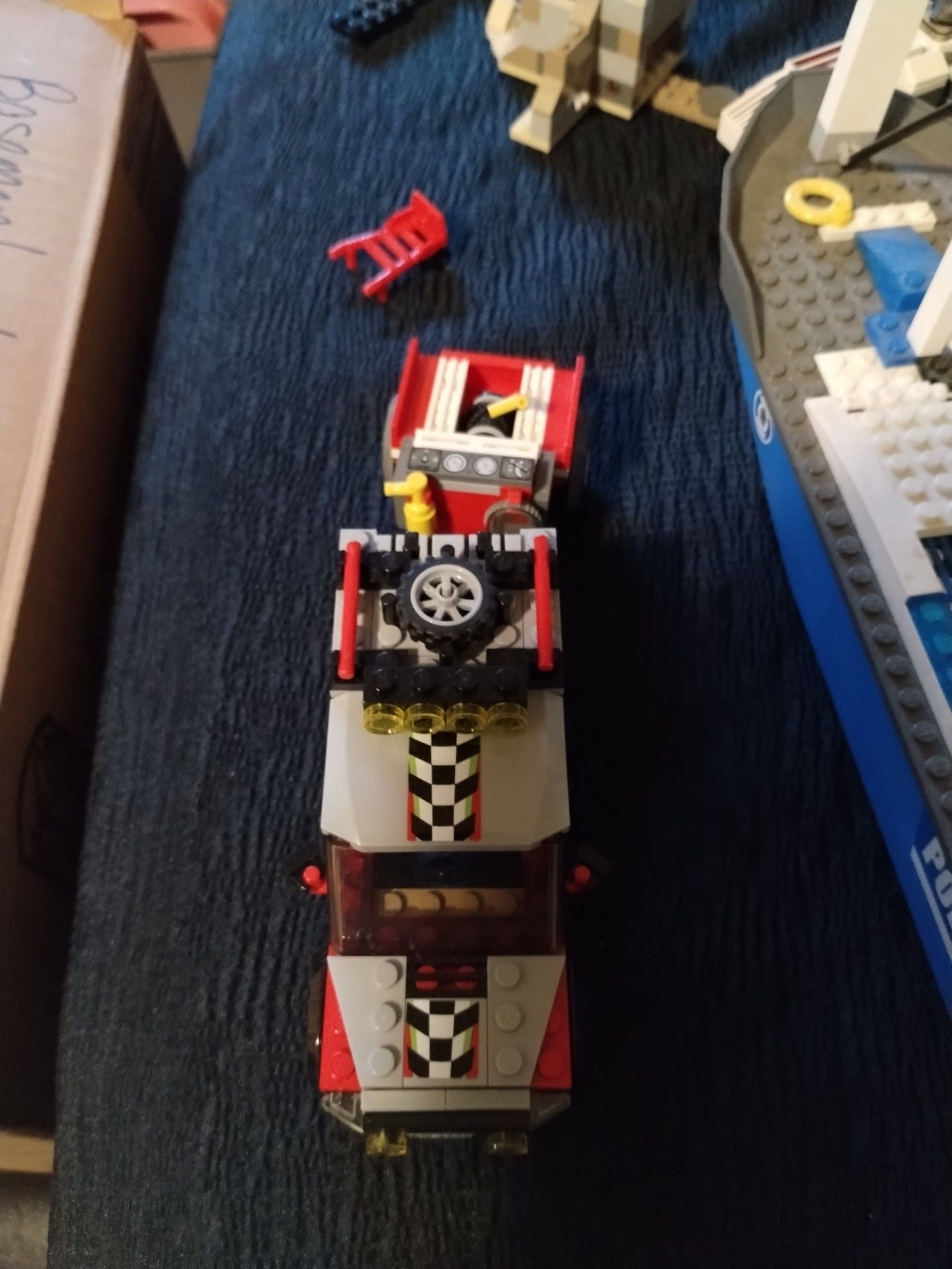 Lego Enduro Team Truck And Trailer - Used 1