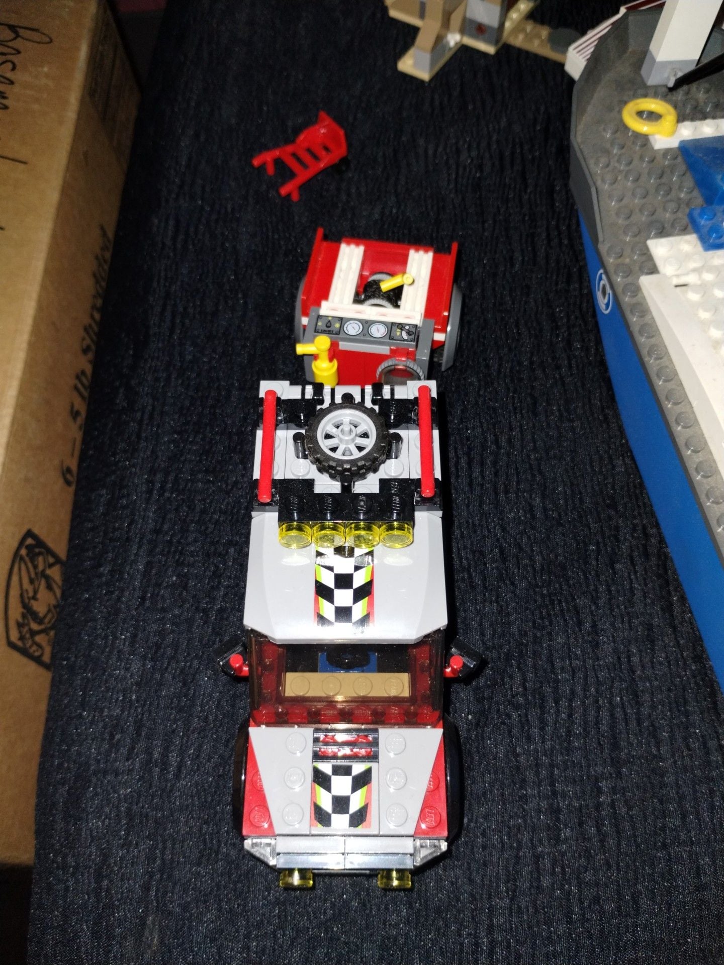 Lego Enduro Team Truck And Trailer - Used 2