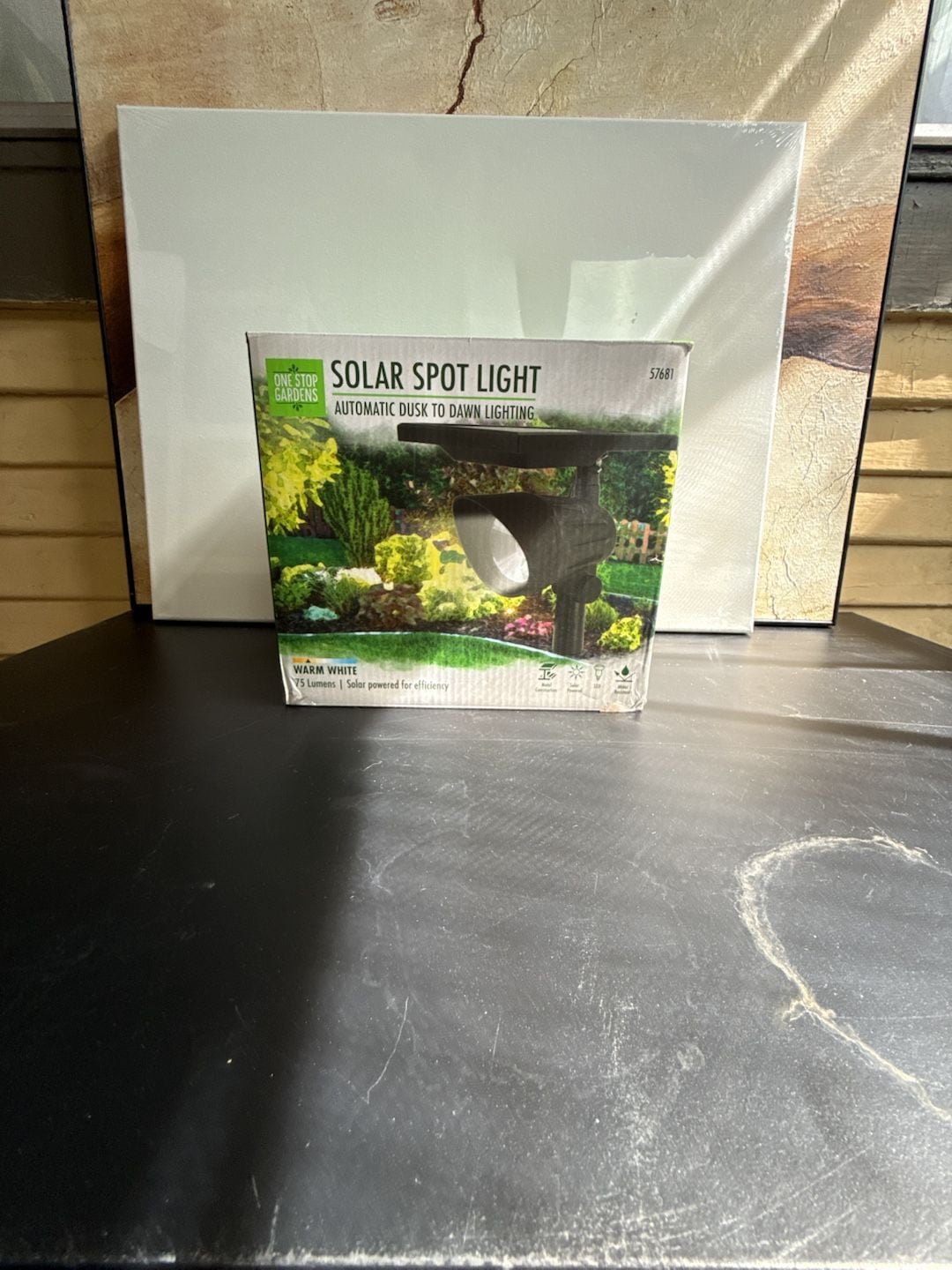 One Stop Gardens Solar Spot Light 75 Lumens Warm White 57681 1