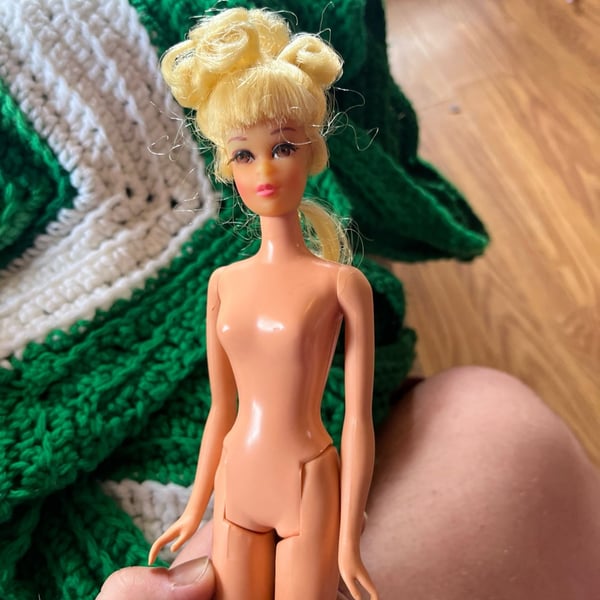 Mattel Francie Doll Vintage Blonde Hair 1966 Japan