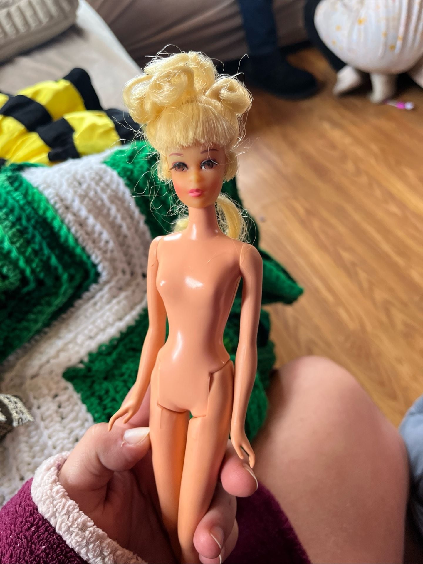 Mattel Francie Doll Vintage Blonde Hair 1966 Japan 2
