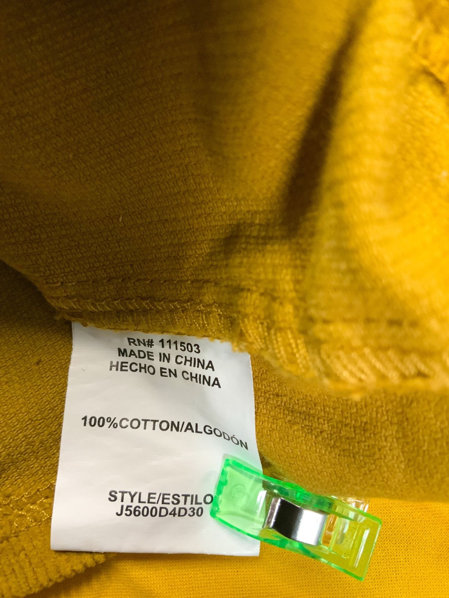June & Hudson Corduroy Mini Women’s Skirt Size S Mustard 6